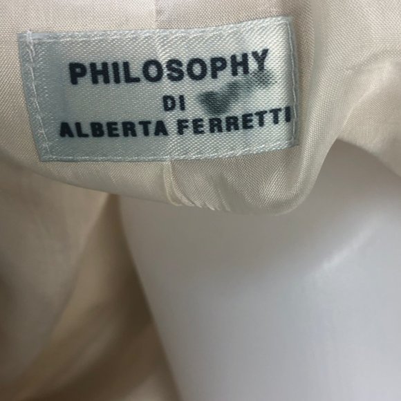 Pinstripe PHILOSOPHY Di Alberta Ferretti Blazer - Picture 7 of 16